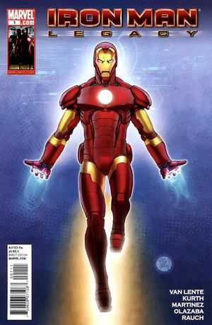 cover Iron Man: Legacy #1
